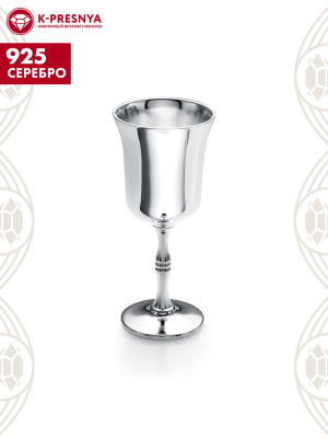Рюмка серебро 925 пробы, без покрытия, без вставок