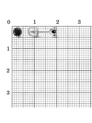 Серьги серебро 925 пробы, покрытие - родирование, вставка - фианит (недрагоценный камень)