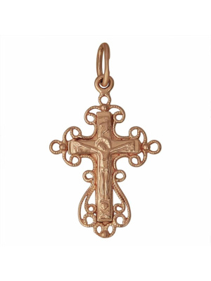 Подвеска бижутерия, покрытие - золочение, без вставок