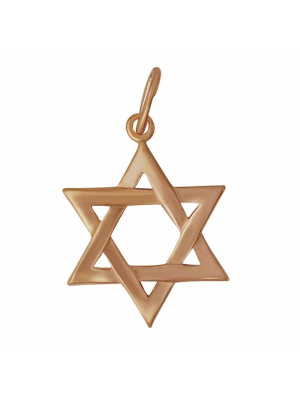 Подвеска серебро 925 пробы, покрытие - золочение, без вставок