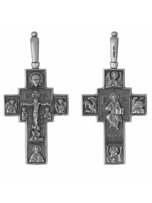 Подвеска серебро 925 пробы, покрытие - оксидирование, без вставок