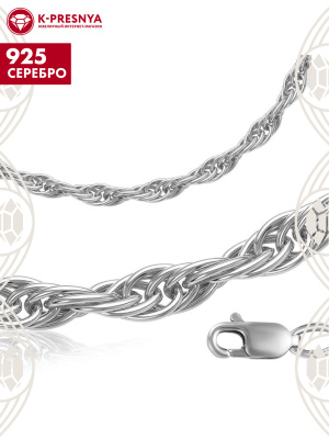 Браслет серебро 925 пробы, без покрытия, без вставок