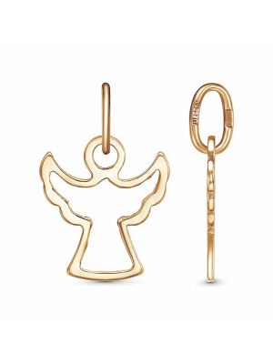 Подвеска бижутерия, покрытие - золочение, без вставок