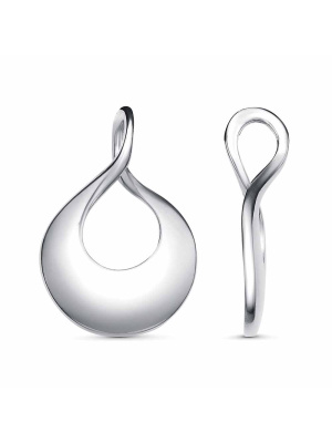 Подвеска серебро 925 пробы, покрытие - платинирование, без вставок