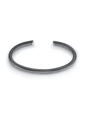 Браслет бижутерия, покрытие - серебрение с оксидированием, без вставок