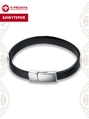 Браслет бижутерия, покрытие - серебрение с оксидированием, без вставок