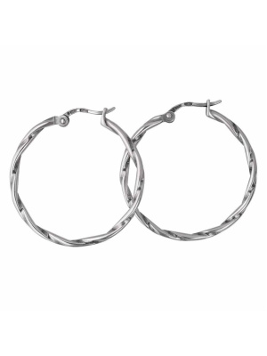 Серьги серебро 925 пробы, покрытие - оксидирование, без вставок