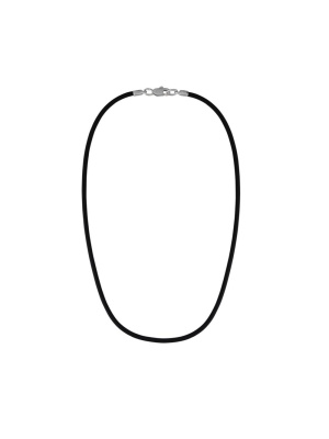 Шнур бижутерия, покрытие - серебрение, без вставок