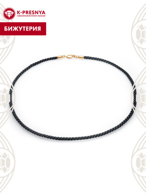 Шнур бижутерия, покрытие - золочение, без вставок