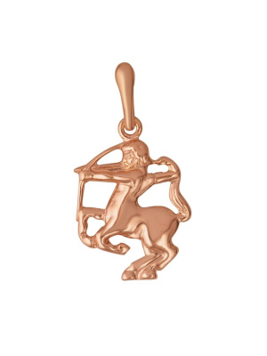 Подвеска бижутерия, покрытие - золочение, без вставок