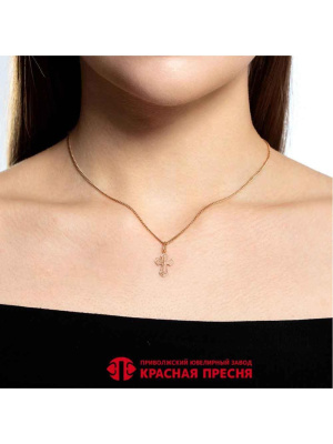 Подвеска серебро 925 пробы, покрытие - золочение, без вставок