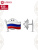 Значок серебро 925 пробы, покрытие - оксидирование, отделка - эмаль, без вставок
