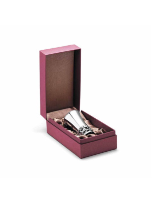 Стопка серебро 925 пробы, покрытие - оксидирование, без вставок