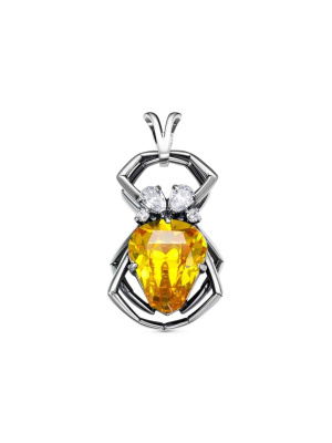 Подвеска серебро 925 пробы, покрытие - оксидирование