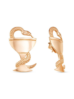 Брошь бижутерия, покрытие - золочение, без вставок