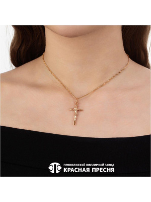 Подвеска серебро 925 пробы, покрытие - золочение, без вставок