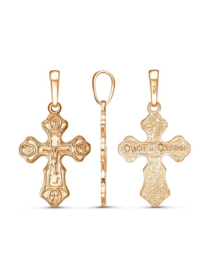 Подвеска бижутерия, покрытие - золочение, без вставок