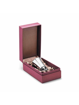 Стопка серебро 925 пробы, покрытие - оксидирование, без вставок