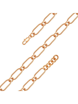 Браслет бижутерия, покрытие - золочение, без вставок