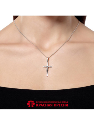 Подвеска серебро 925 пробы, покрытие - оксидирование, без вставок