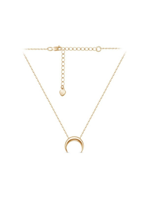 Колье серебро 925 пробы, покрытие - золочение, без вставок