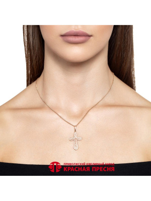 Подвеска серебро 925 пробы, покрытие - золочение, без вставок