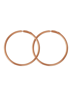 Серьги бижутерия, покрытие - золочение, без вставок