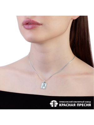 Подвеска серебро 925 пробы, покрытие - оксидирование, без вставок