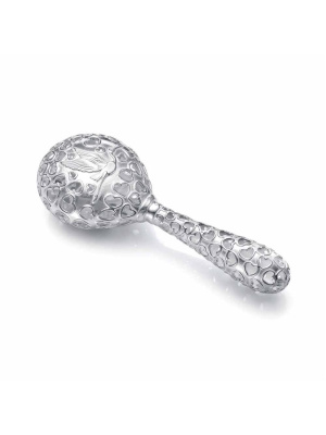 Погремушка серебро 925 пробы, без покрытия, без вставок