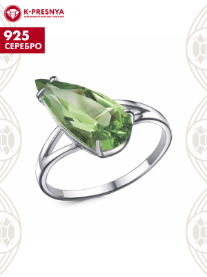 Кольцо серебро 925 пробы, покрытие - платинирование, без вставок