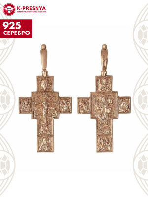 Подвеска серебро 925 пробы, покрытие - золочение, без вставок