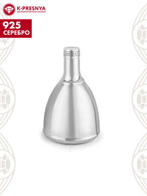 Штоф серебро 925 пробы, покрытие - оксидирование, без вставок