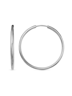 Серьги бижутерия, покрытие - серебрение, без вставок