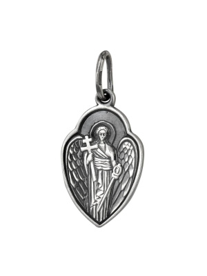 Подвеска серебро 925 пробы, покрытие - оксидирование, без вставок