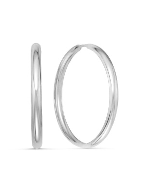 Серьги бижутерия, покрытие - серебрение, без вставок