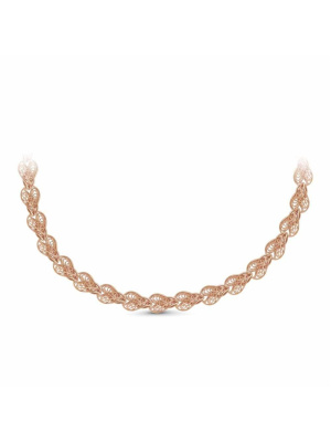 Колье бижутерия, покрытие - золочение, без вставок