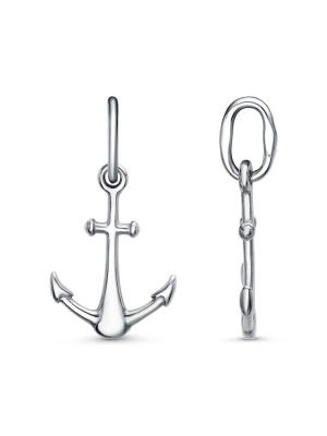 Подвеска серебро 925 пробы, покрытие - платинирование, без вставок