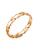 Кольцо бижутерия, покрытие - золочение, без вставок