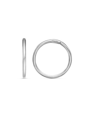 Серьги серебро 925 пробы, без покрытия, без вставок