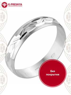 Кольцо серебро 925 пробы, без покрытия, без вставок
