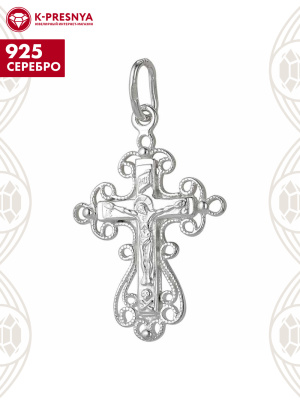 Подвеска серебро 925 пробы, без покрытия, без вставок