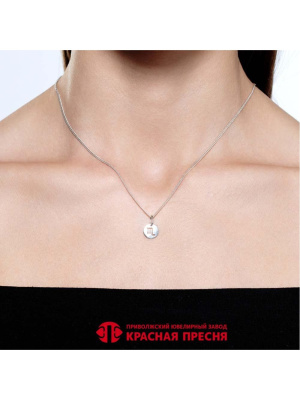 Подвеска "скорпион" серебро 925 пробы, покрытие - платинирование, без вставок