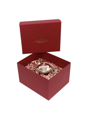 Сахарница "византия" серебро 925 пробы, покрытие - оксидирование, без вставок