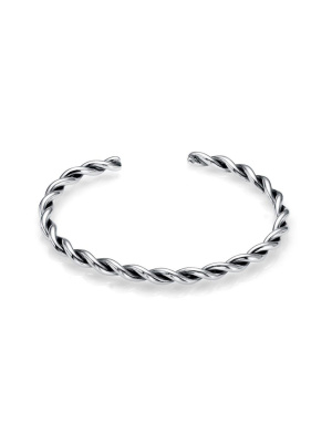 Браслет серебро 925 пробы, покрытие - оксидирование, без вставок